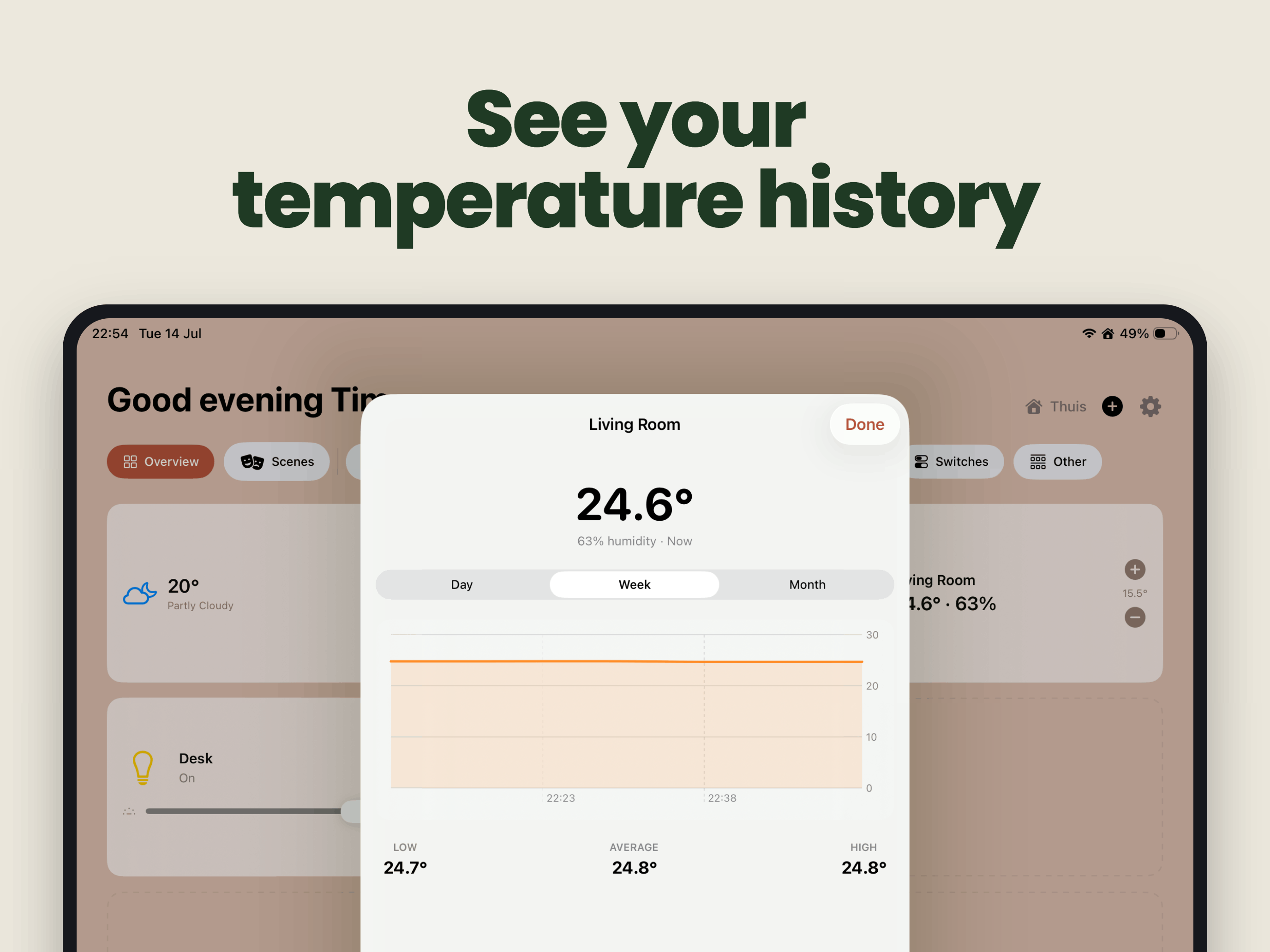 SmartHome Dashboard - HomeView screenshot 10