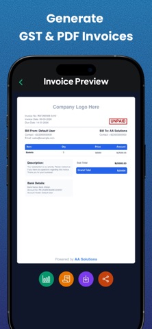 AA Invoice Manager Screenshot 3 of 5