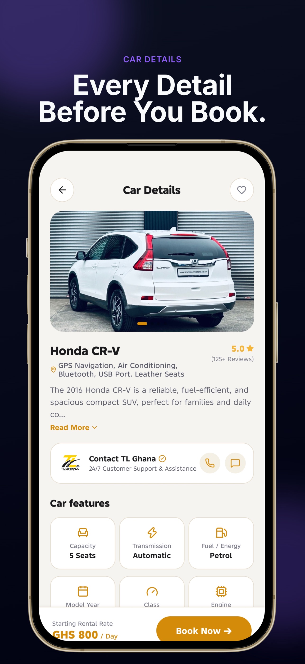 Screenshot 4 of TL Ghana - Car Rental & Fleet