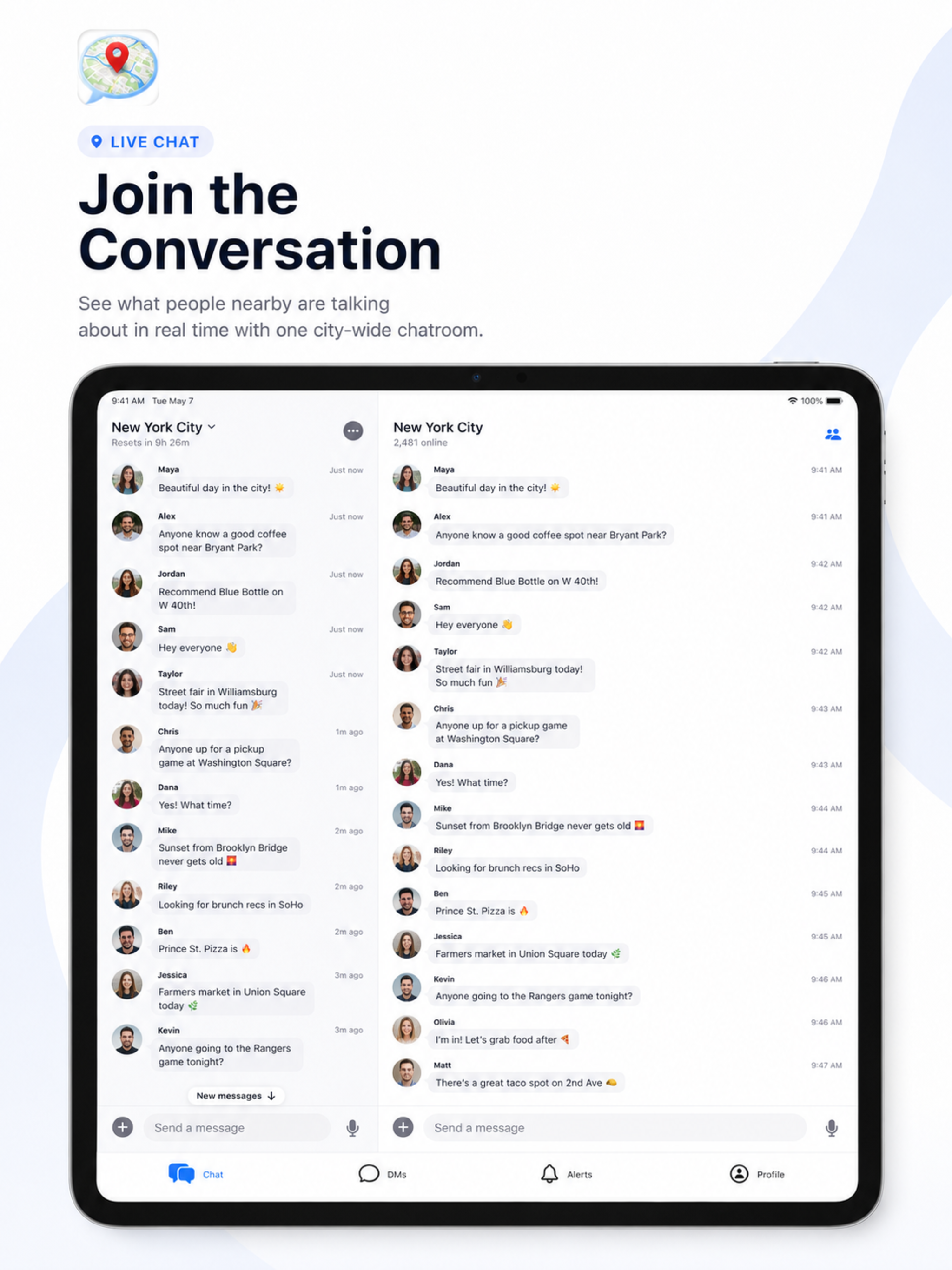 CityChat - Local Chatrooms screenshot 8