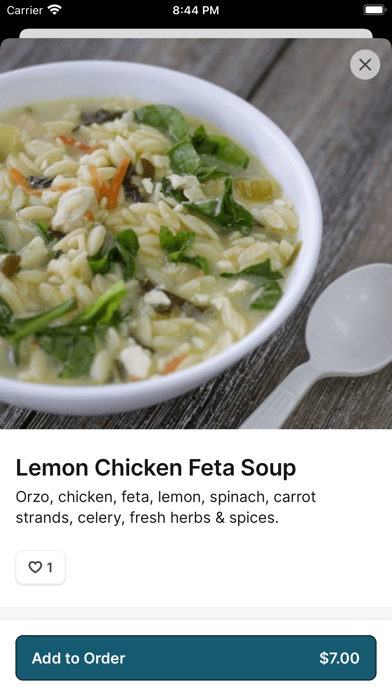 Woody's Salads To Go iPhone screenshot 3 - Food & Drink app