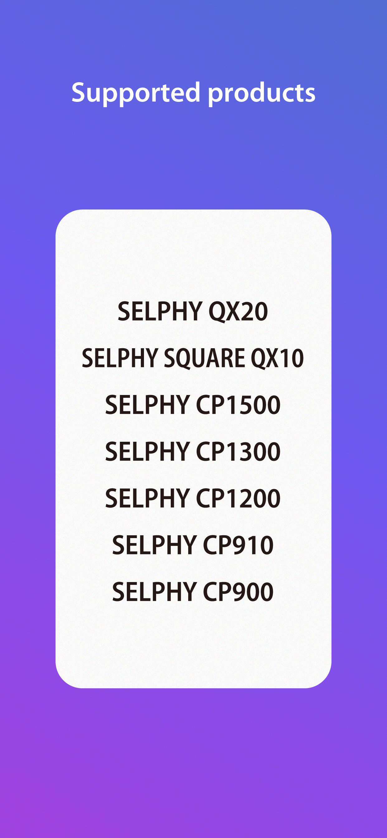 SELPHY Photo Layout
