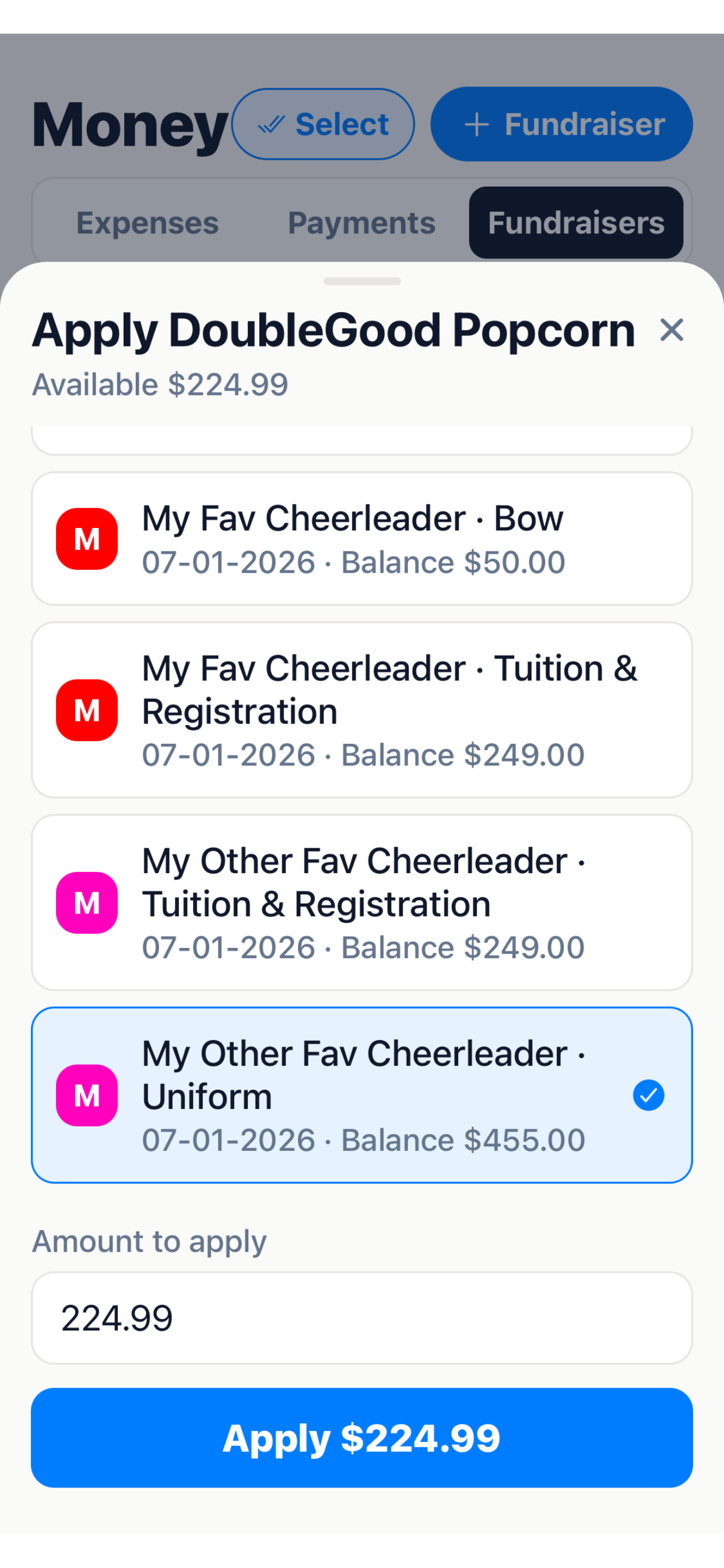 CheerPlanner