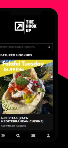 The Hookup - Local Deals iPhone screenshot