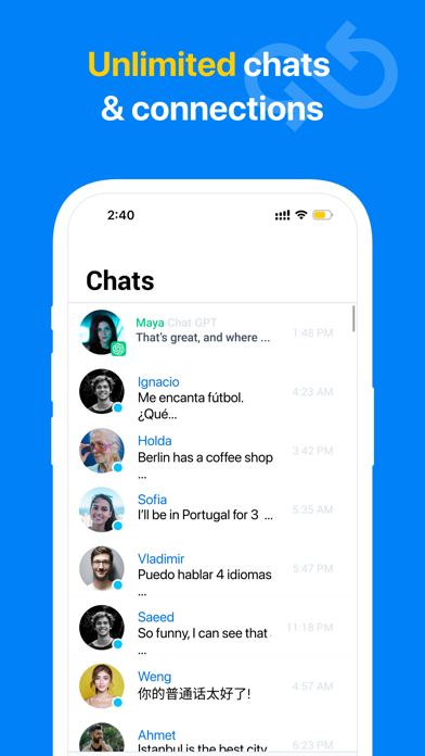 Idyoma: Language Exchange App Screenshot 6 of 8
