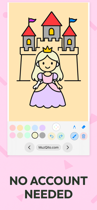 Coloring Drawing Pages Screenshot 2 of 6