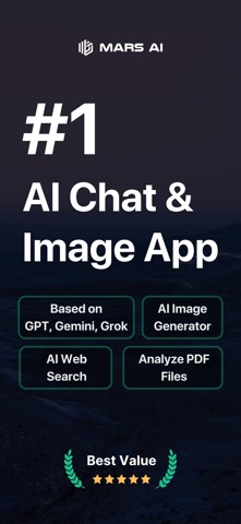 Mars AI: Your AI Assistant iPhone screenshot