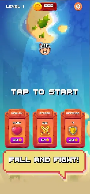 Bouncing Warrior: Idle Battle screenshot 1