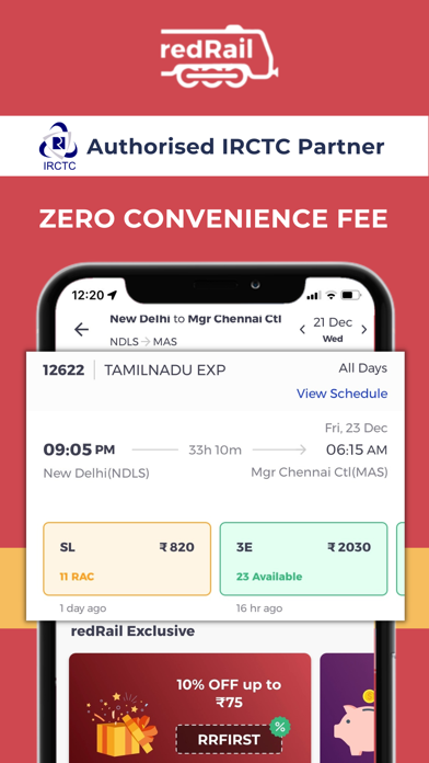 redBus: Bus, Train Booking App Screenshot