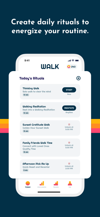 WALK - Daily Step Tracker Screenshot 4 of 6