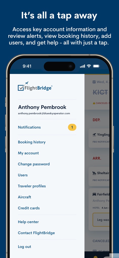 FlightBridge - Travel App | MWM