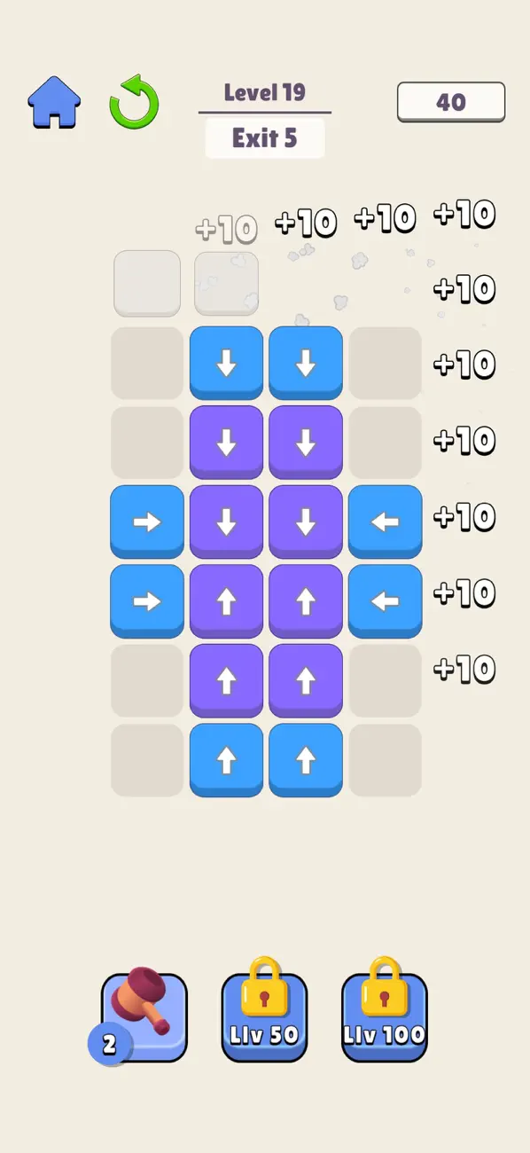 Screenshot #2 pour Color Merge Quest