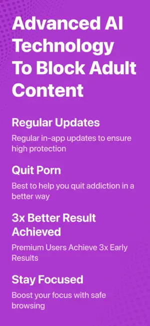 PornBlocker: X Website Blocker screenshot 3