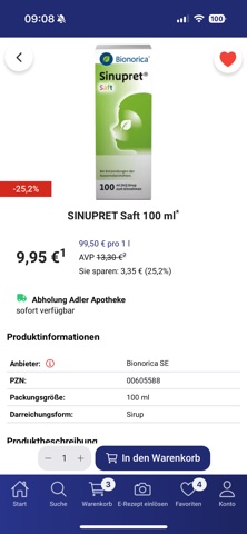 ADLER Apotheke Brilon Screenshot 4 of 7