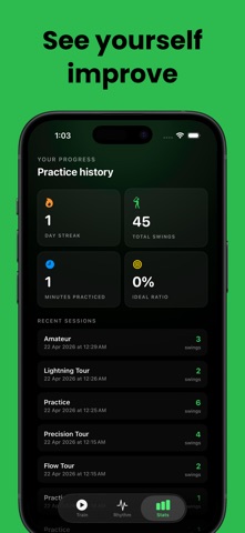 Golf Tempo Pro screenshot