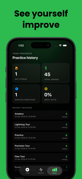 Golf Tempo Pro Screenshot 4 of 5