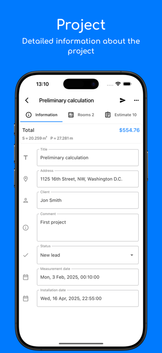 Ceilings: Measures & Estimates Screenshot 7 of 10