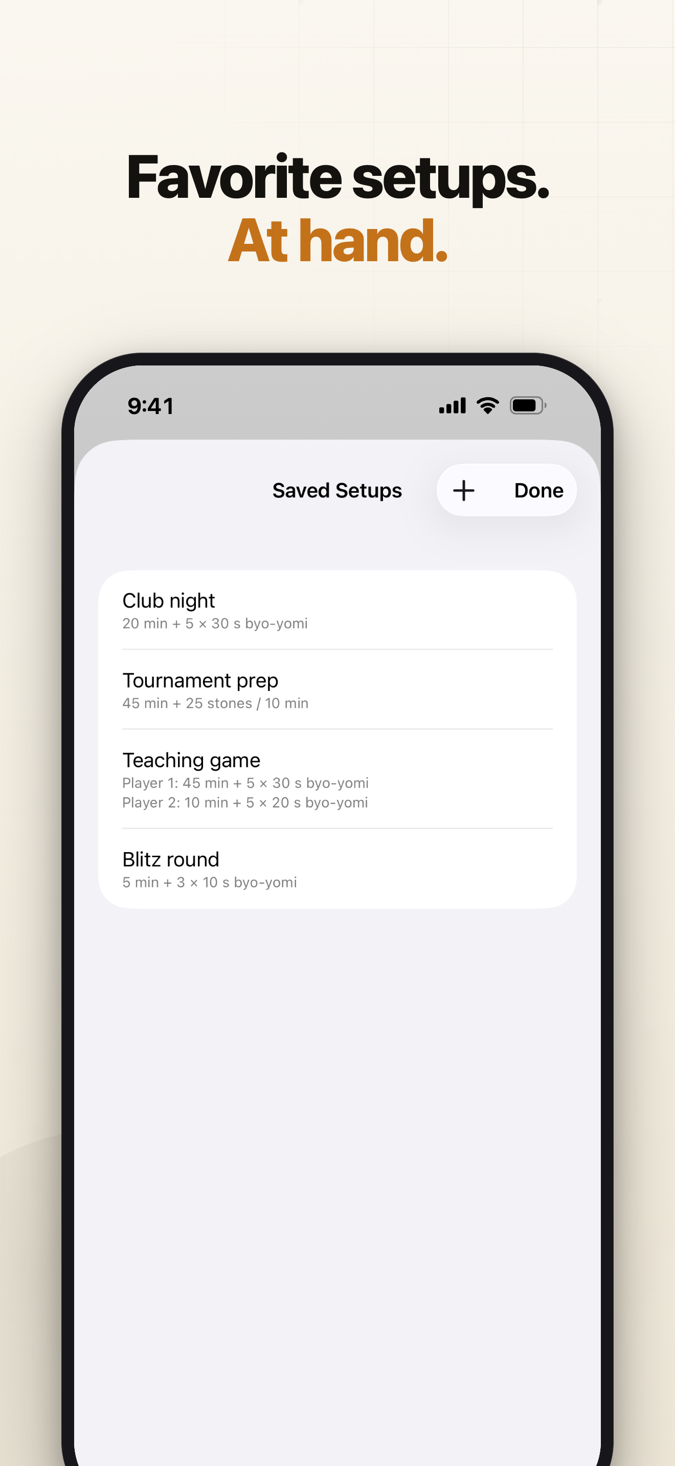 Go Clock: Byoyomi Timer screenshot 9