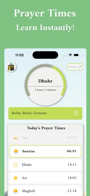 Prayer Times & Alerts 2026 screenshot 1