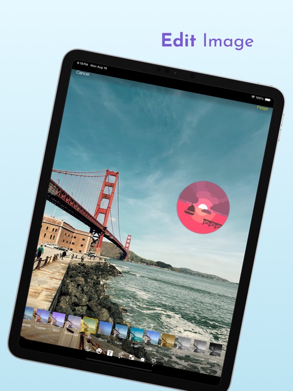 Photo Editor: AI Image Resize iPad screenshot 2 - Photo & Video app