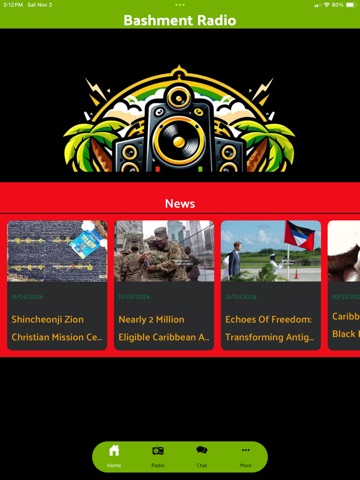 Bashment Radio iPad screenshot