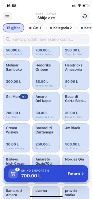 fature.al program fiskalizimi screenshot 2