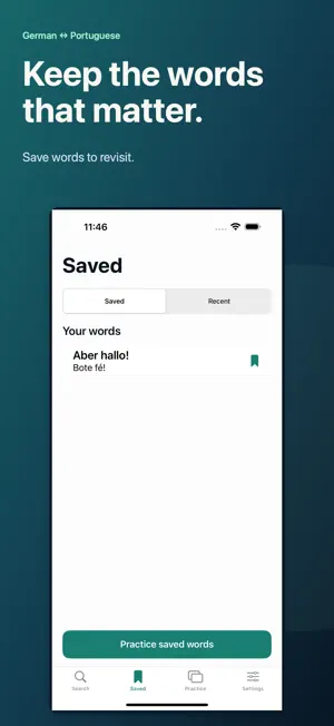 German-Portuguese Dictionary + screenshot 4