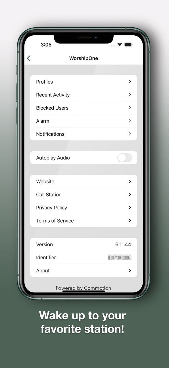 iPhone screenshot