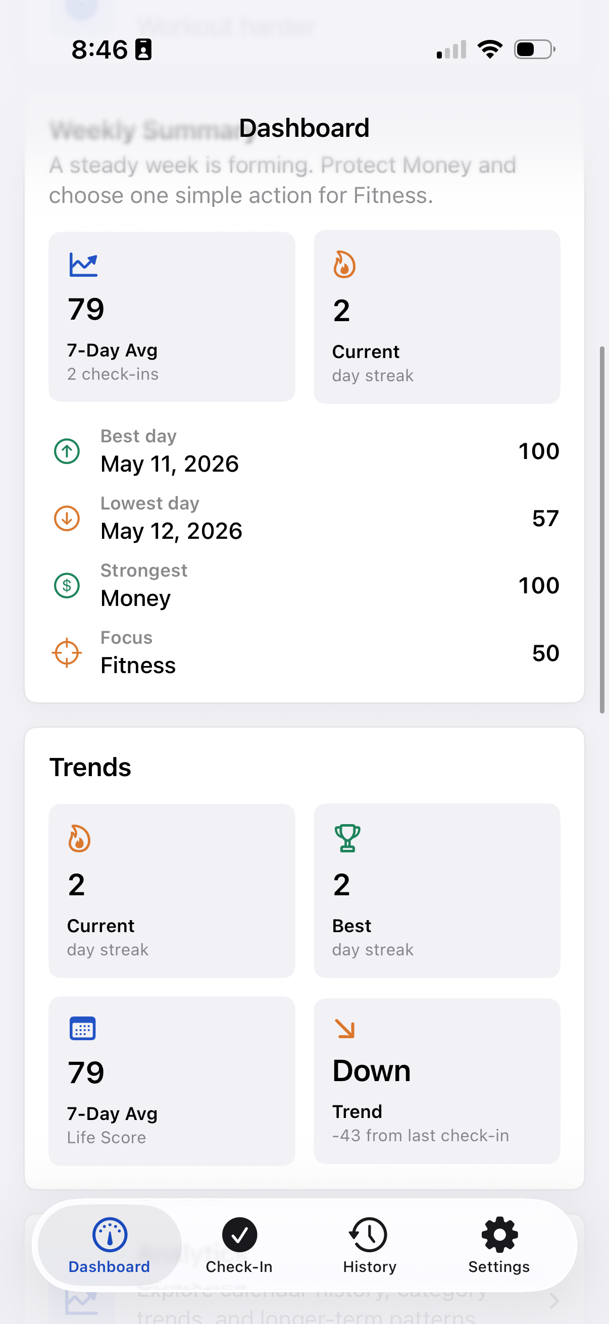 LifeScore Daily