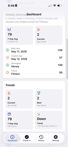 LifeScore Daily Screenshot 6 of 9