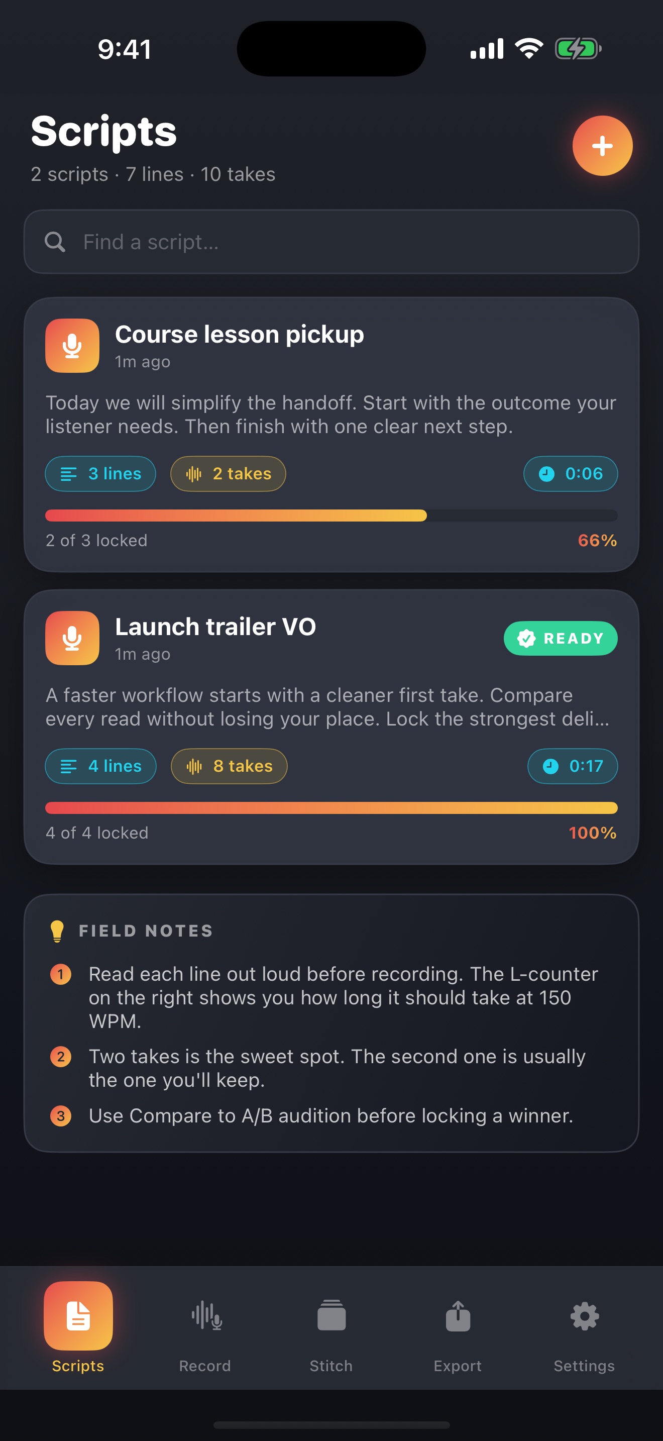 Take a Stack screenshot 1 of 5