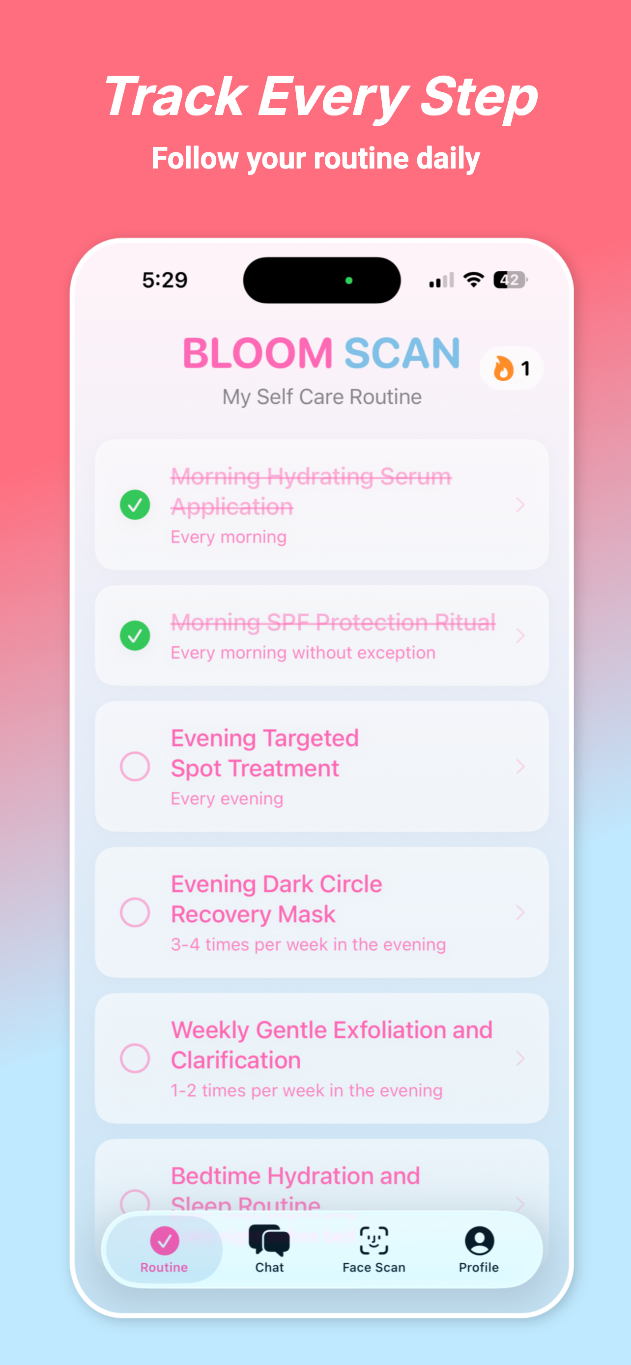BloomScan - AI Skincare Coach screenshot 7