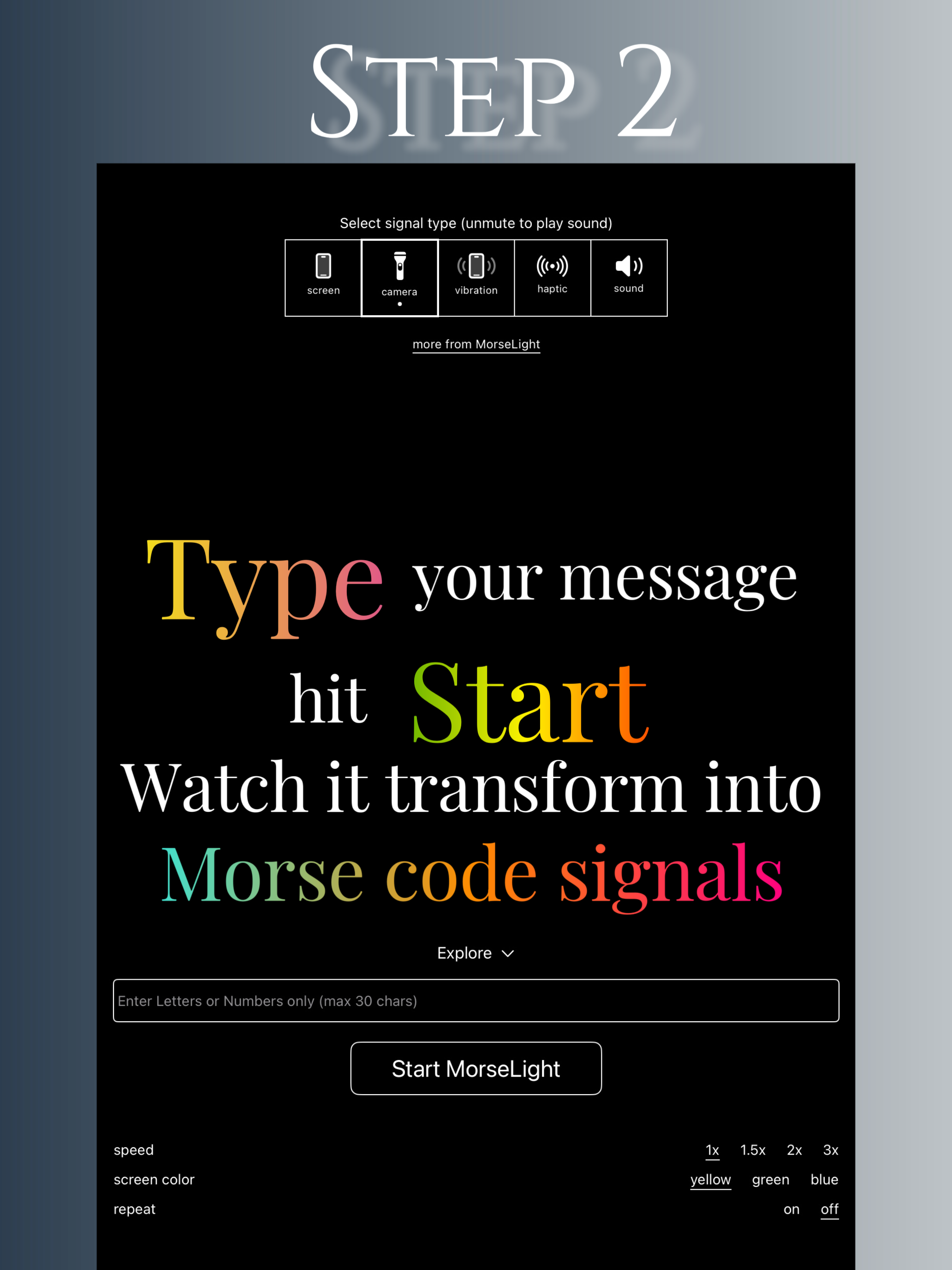 MorseLight Pro screenshot 9