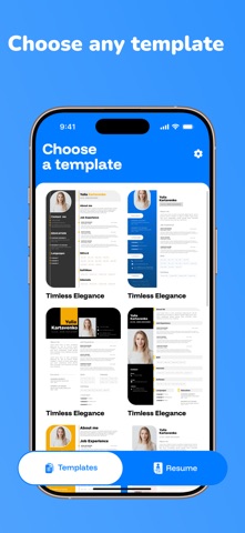 CV Builder: Make Resume iPhone screenshot