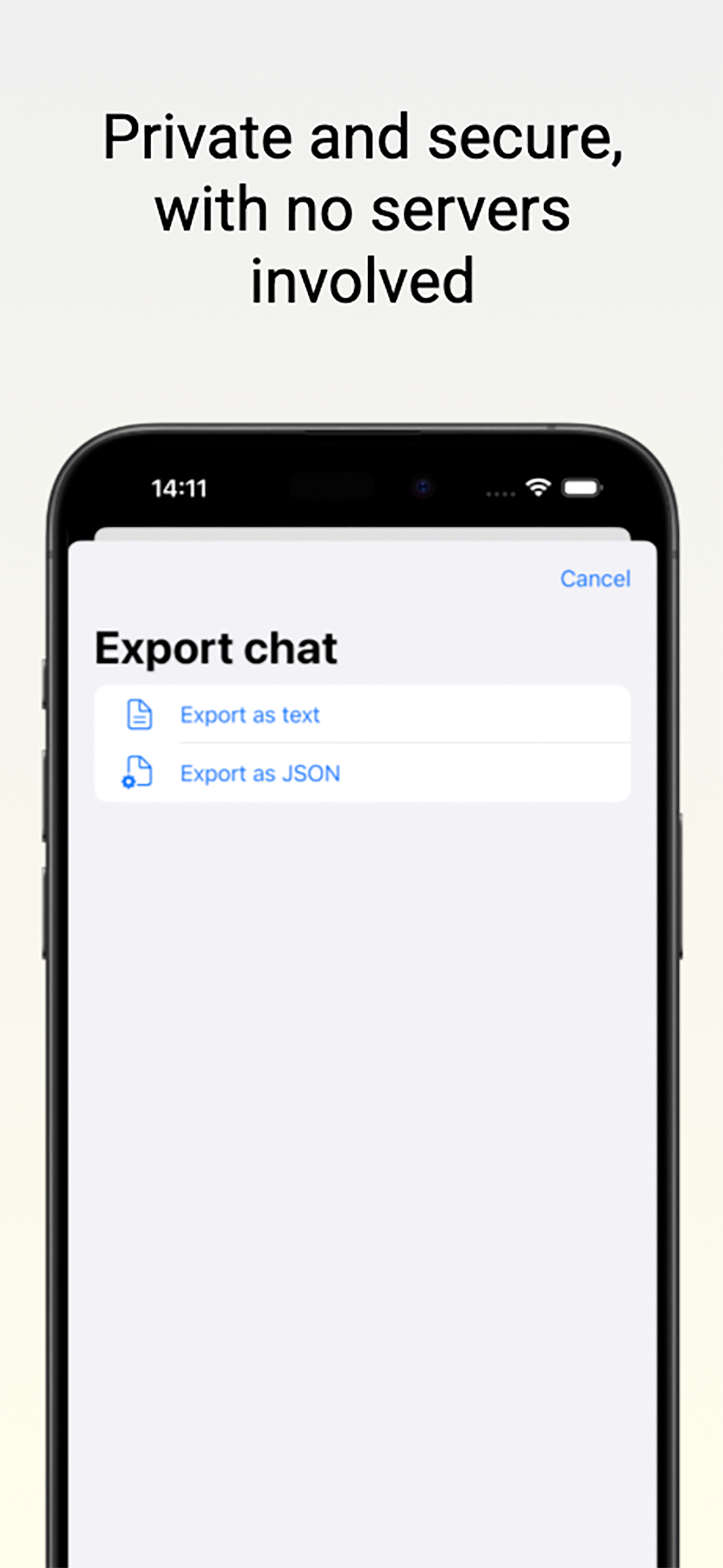 Nearby Bluetooth Chat