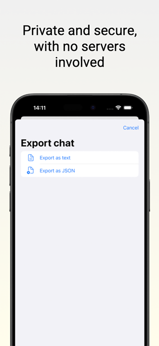 Nearby Bluetooth Chat Screenshot 4 of 4