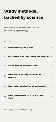 Ebbing: Spaced Repetition Screenshot 8 of 8