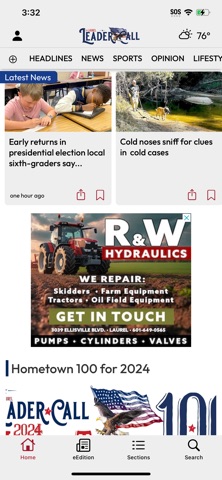 The Laurel Leader-Call iPhone screenshot