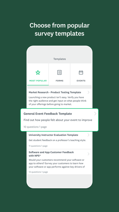 SurveyMonkey Screenshot