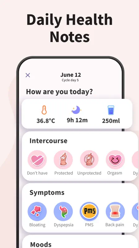 Period Tracker Period Calendar screenshot 5 of 10
