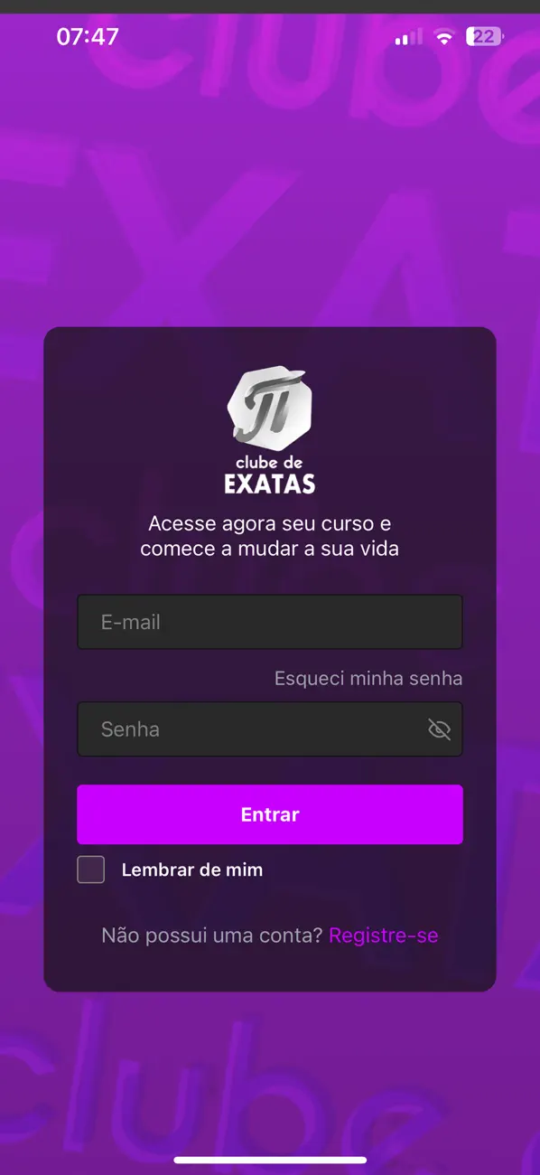 Screenshot #1 pour Clube de Exatas