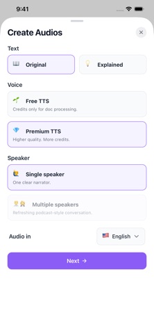 Doc Player: Text to Speech Screenshot 4 of 8