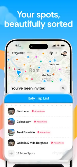 Rhyme – Vacation Trip Planner screenshot 2