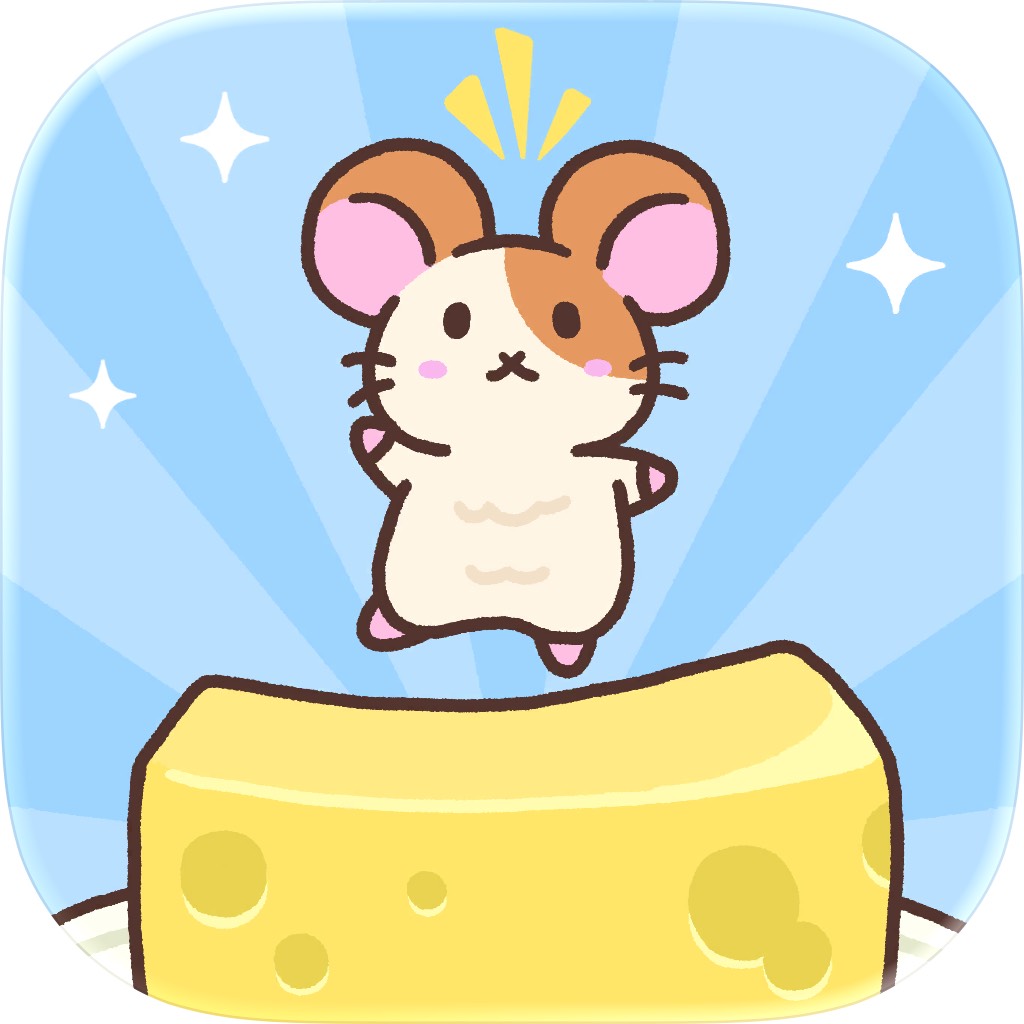 Apple App Store cover for Hamster Jump: Cake Tower!