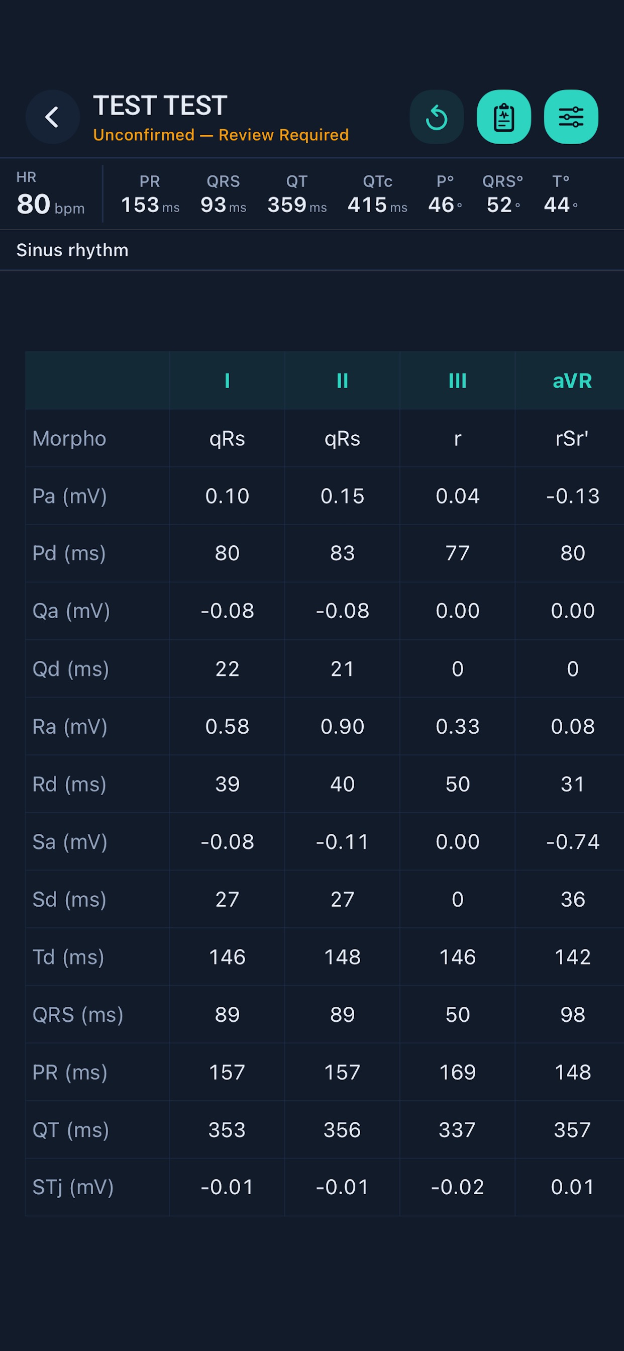 Screenshot 5 of EKGx Pro