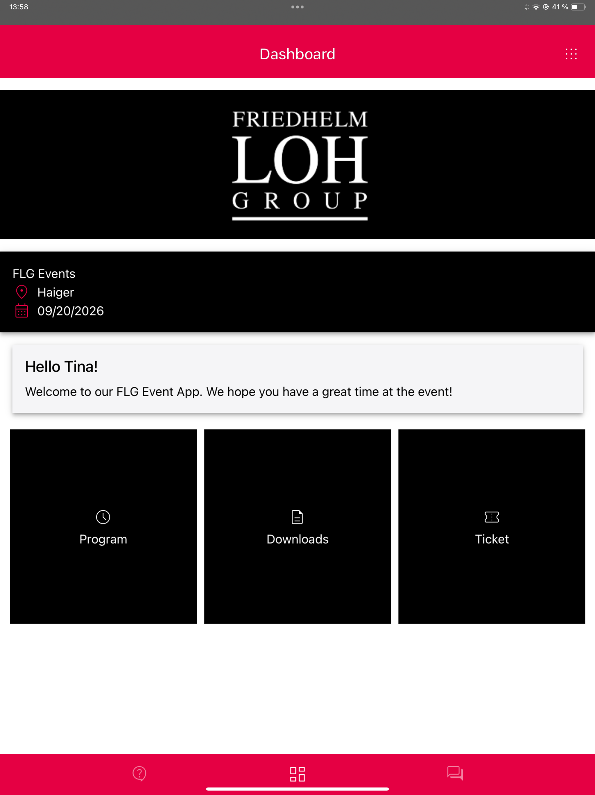 FLG Event App screenshot 9