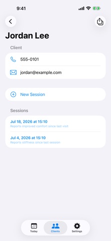 Massage SOAP Notes & Chart Screenshot 4 of 5