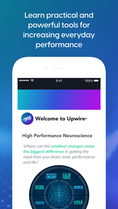 Screenshot 2 of Upwire App