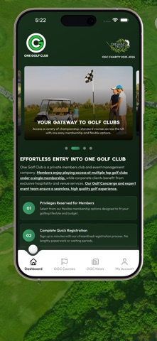 One Golf Club screenshot