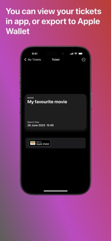 TicketMe screenshot